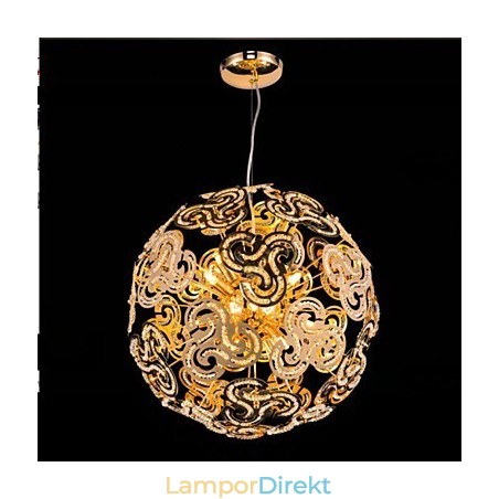 Enkel Modern Ljuskrona Kristallkula Klot Taklampa Enkel Modern Ljuskrona Kristallkula Klot Taklampa