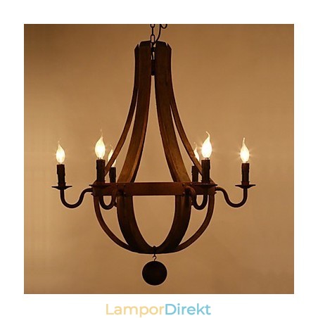 Vintage Amerikansk Rustik Trähänge Winerel Ljuskrona Lampa Liviing Och Lampa Vintage Amerikansk Rustik Trähänge Winerel Ljuskrona Lampa Liviing Och Lampa