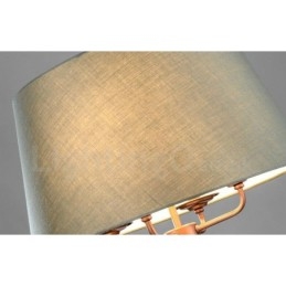 Light Rustic Lodge Integrerad Metallkrona