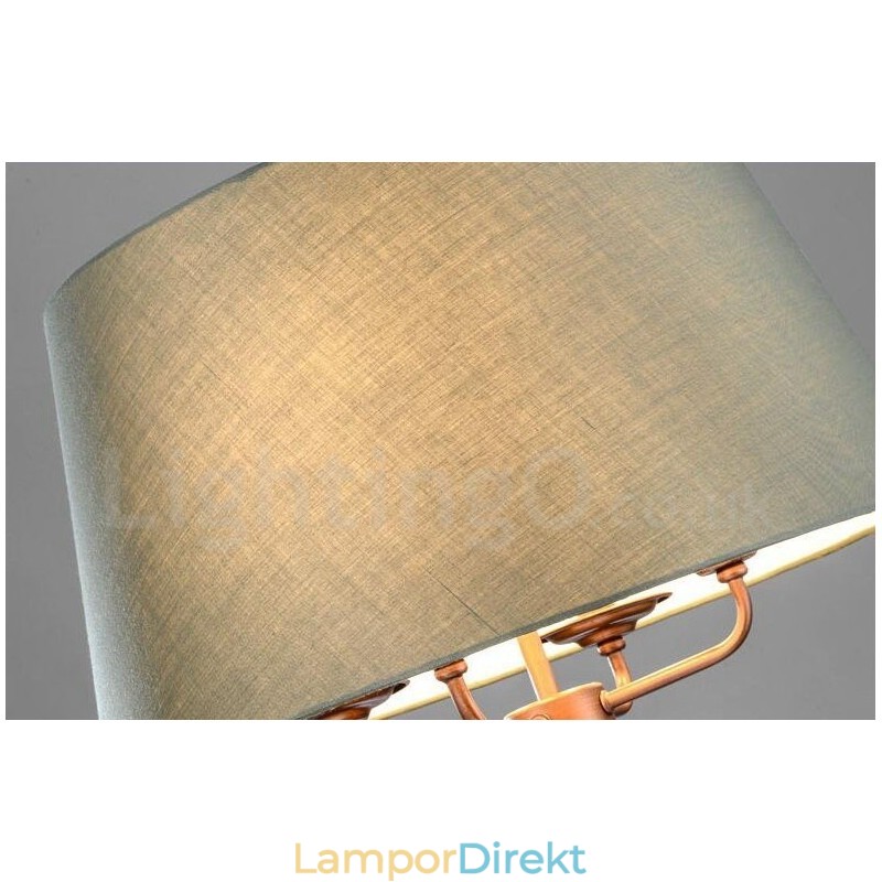 Light Rustic Lodge Integrerad Metallkrona
