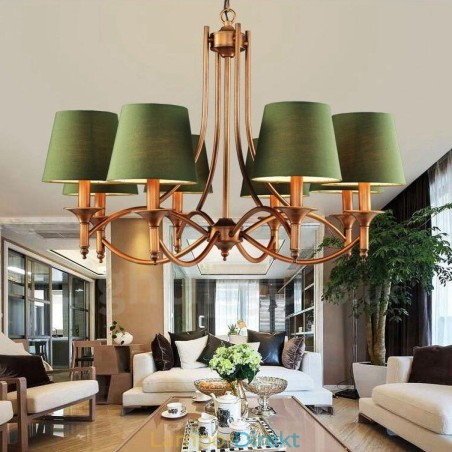 8 Light Rustic Lodge Integrerad Metallkrona 8 Light Rustic Lodge Integrerad Metallkrona