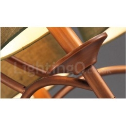 8 Light Rustic Lodge Integrerad Metallkrona
