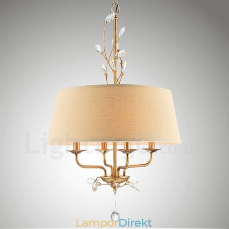Light Rustic Lodge Integrerad Metallkrona Light Rustic Lodge Integrerad Metallkrona