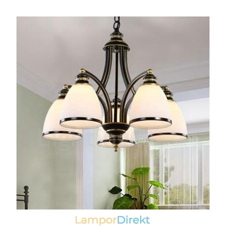 Light Rustic Lodge Integrerad Metallkrona Light Rustic Lodge Integrerad Metallkrona