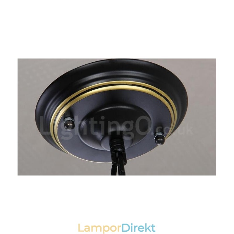 8 Light Rustic Lodge Integrerad Metallkrona