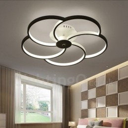 5 Ljus Modern Och Modern Integrerad Metallkrona