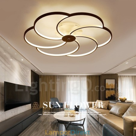 6 Lätt Modern Och Modern Integrerad Metallkrona 6 Lätt Modern Och Modern Integrerad Metallkrona