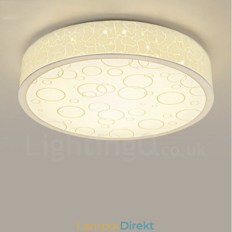 Modern Och Modern Integrerad Metalllampa För Infälld Montering