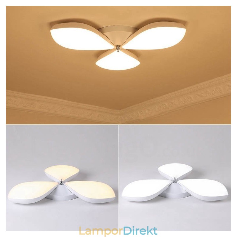 3 Ljus Modern Samtida Integrerad Metal Flush Mount Light