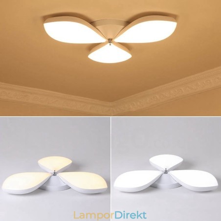 3 Ljus Modern Samtida Integrerad Metal Flush Mount Light 3 Ljus Modern Samtida Integrerad Metal Flush Mount Light