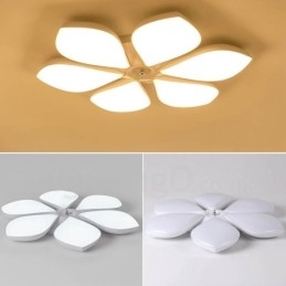 6 Ljus Modern Samtida Integrerad Metall Flush Mount Light