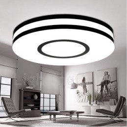 Modern Och Modern Integrerad Metalllampa För Infälld Montering