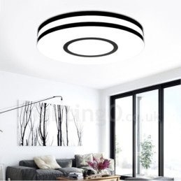Modern Och Modern Integrerad Metalllampa För Infälld Montering