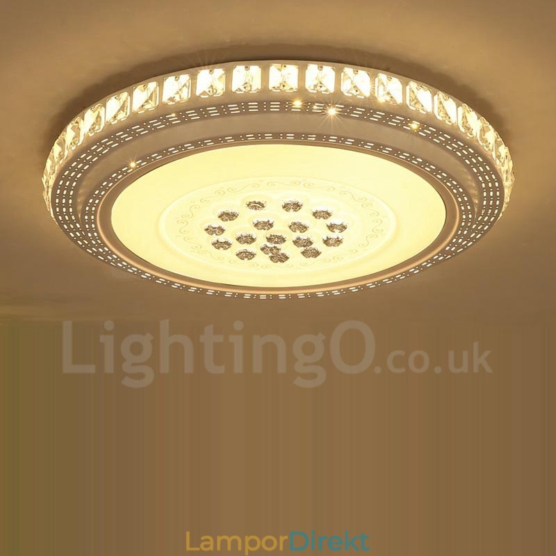 Modernt Och Modernt Integrerat Badkarmetall Flush Mount Light