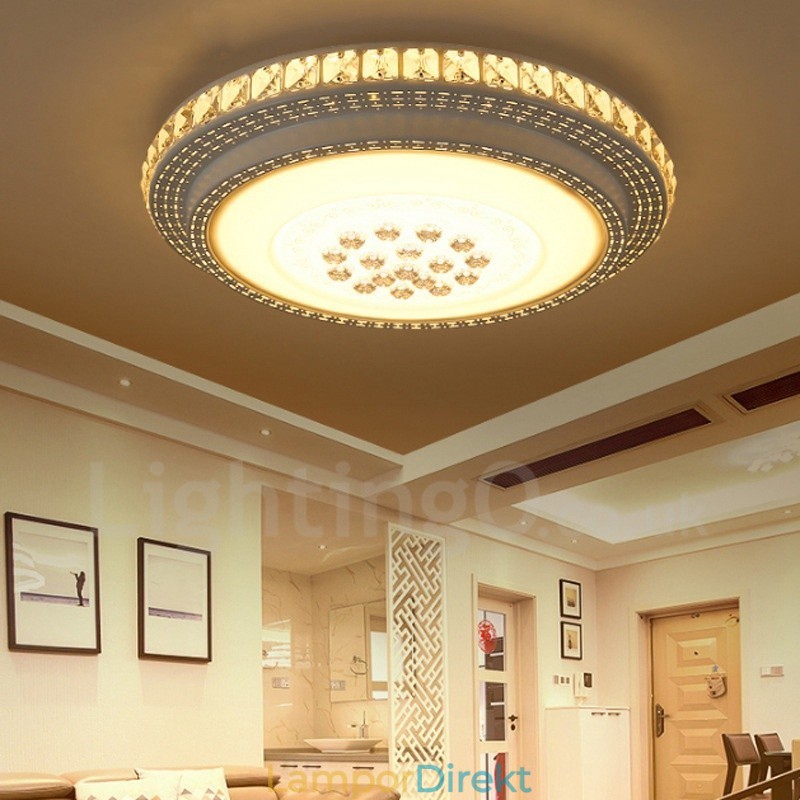 Modernt Och Modernt Integrerat Badkarmetall Flush Mount Light