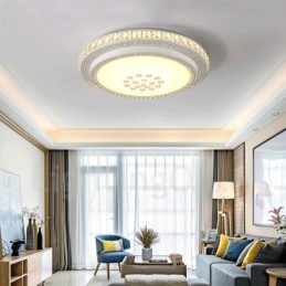 Modernt Och Modernt Integrerat Badkarmetall Flush Mount Light