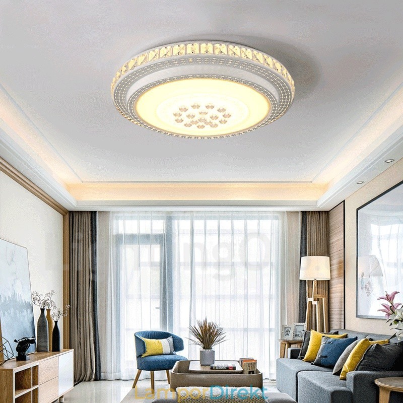 Modernt Och Modernt Integrerat Badkarmetall Flush Mount Light