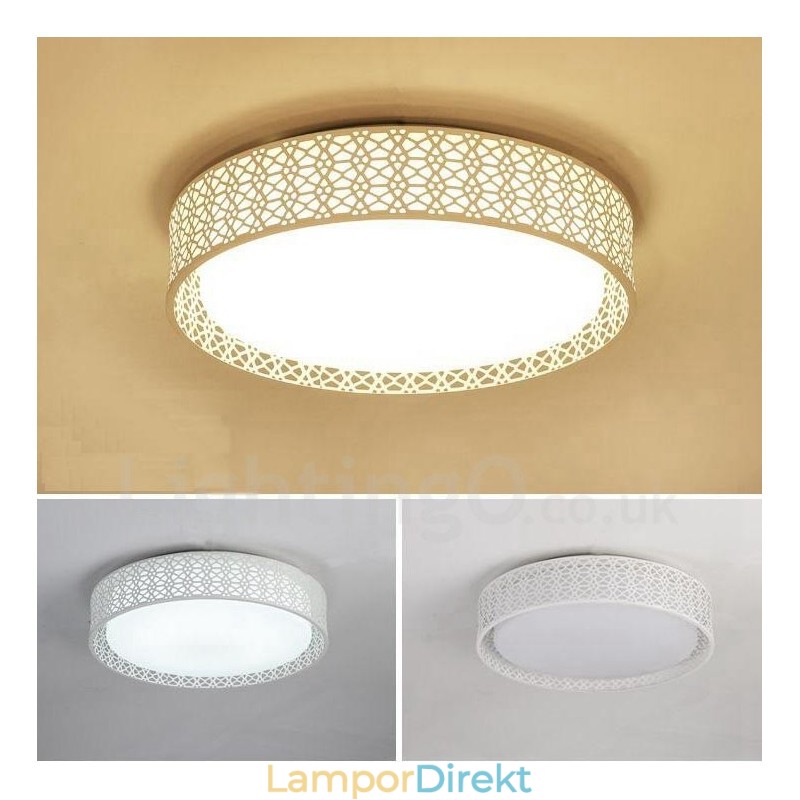 Modern Och Modern Integrerad Metalllampa För Infälld Montering