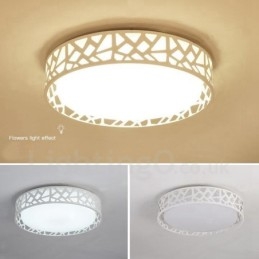 Modern Och Modern Integrerad Metalllampa För Infälld Montering