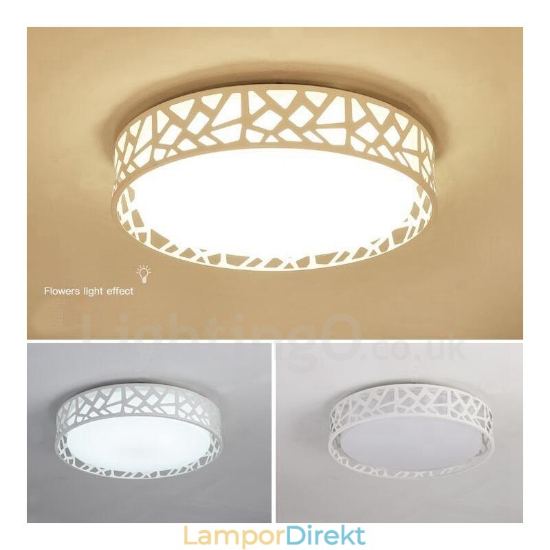 Modern Och Modern Integrerad Metalllampa För Infälld Montering