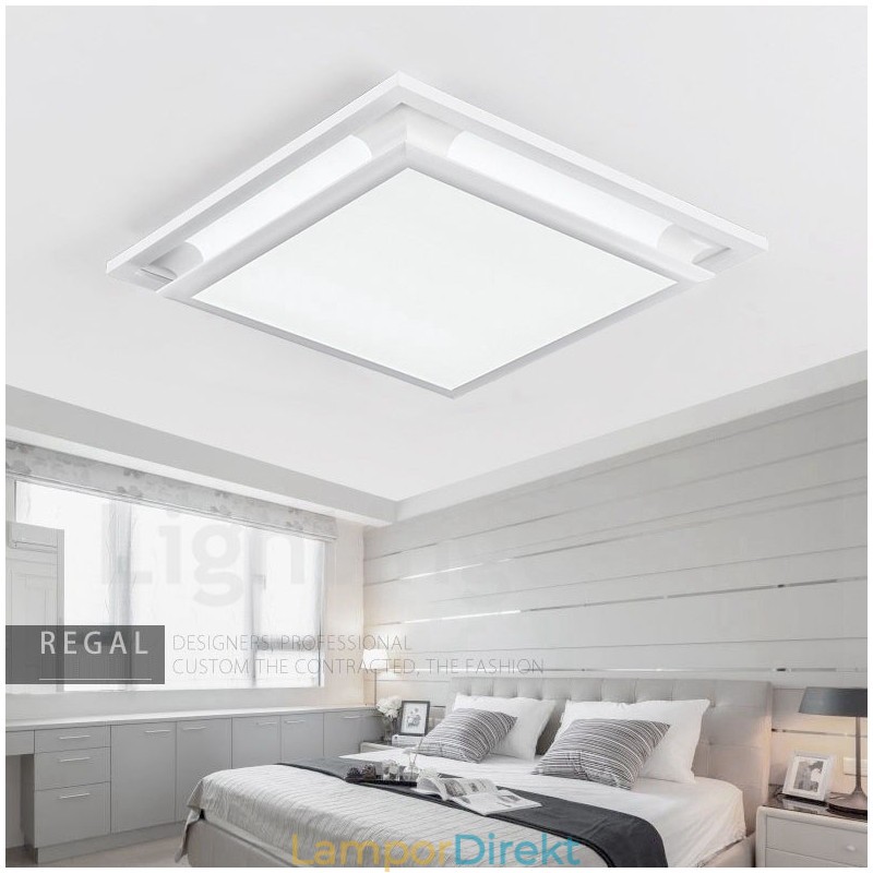 Modern Och Modern Integrerad Metalllampa För Infälld Montering