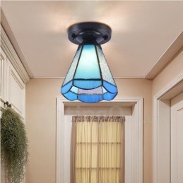 Medelhavsstil Integrerad Flush Mount Light