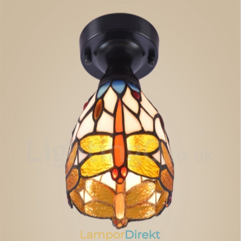 Medelhavsstil Integrerad Flush Mount Light