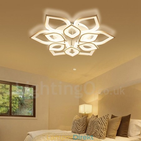 12 Ljus Modern Samtida Integrerad Flush Mount Light 12 Ljus Modern Samtida Integrerad Flush Mount Light