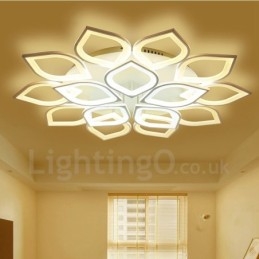 15 Ljus Modern Samtida Integrerad Flush Mount Light