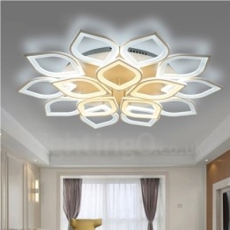 15 Ljus Modern Samtida Integrerad Flush Mount Light