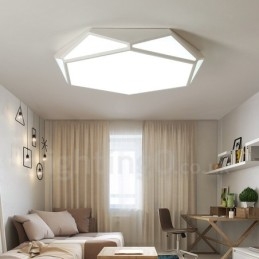 Modern Och Modern Integrerad Metalllampa För Infälld Montering