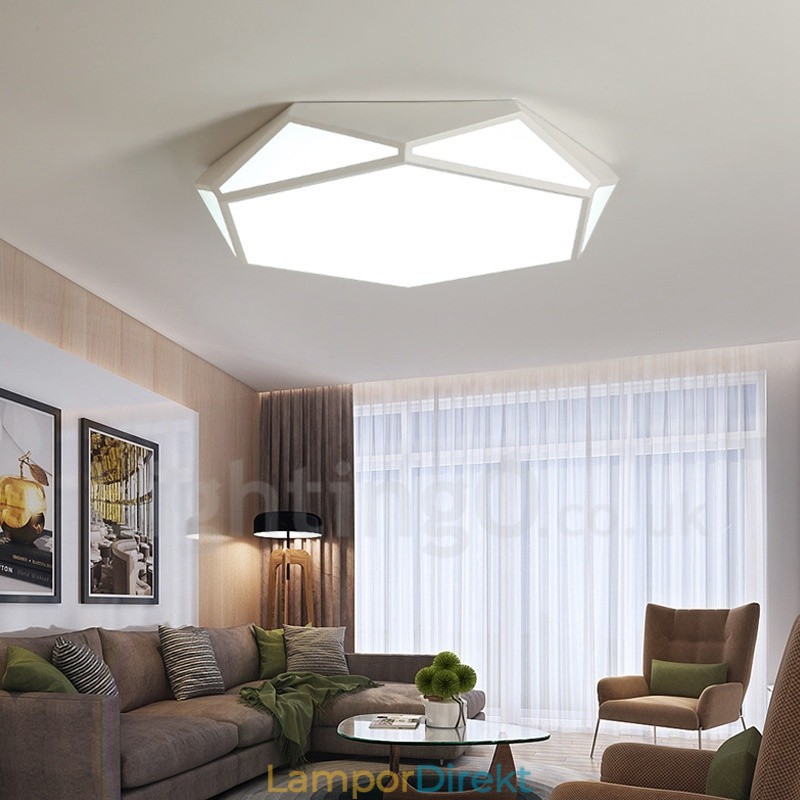 Modern Och Modern Integrerad Metalllampa För Infälld Montering