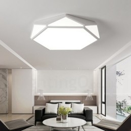 Modern Och Modern Integrerad Metalllampa För Infälld Montering