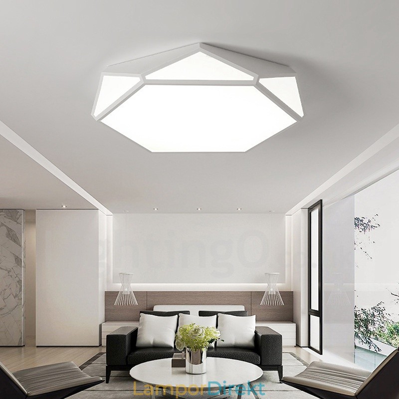 Modern Och Modern Integrerad Metalllampa För Infälld Montering