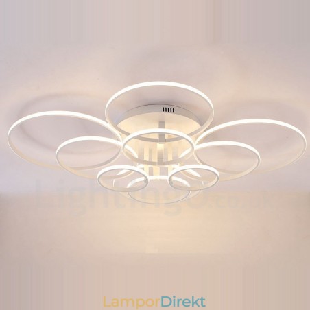 10 Ljus Modern Samtida Integrerad Metal Flush Mount Light 10 Ljus Modern Samtida Integrerad Metal Flush Mount Light