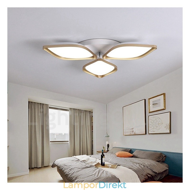3 Ljus Modern Samtida Integrerad Metal Flush Mount Light