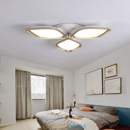 3 Ljus Modern Samtida Integrerad Metal Flush Mount Light 3 Ljus Modern Samtida Integrerad Metal Flush Mount Light