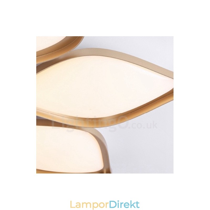 3 Ljus Modern Samtida Integrerad Metal Flush Mount Light