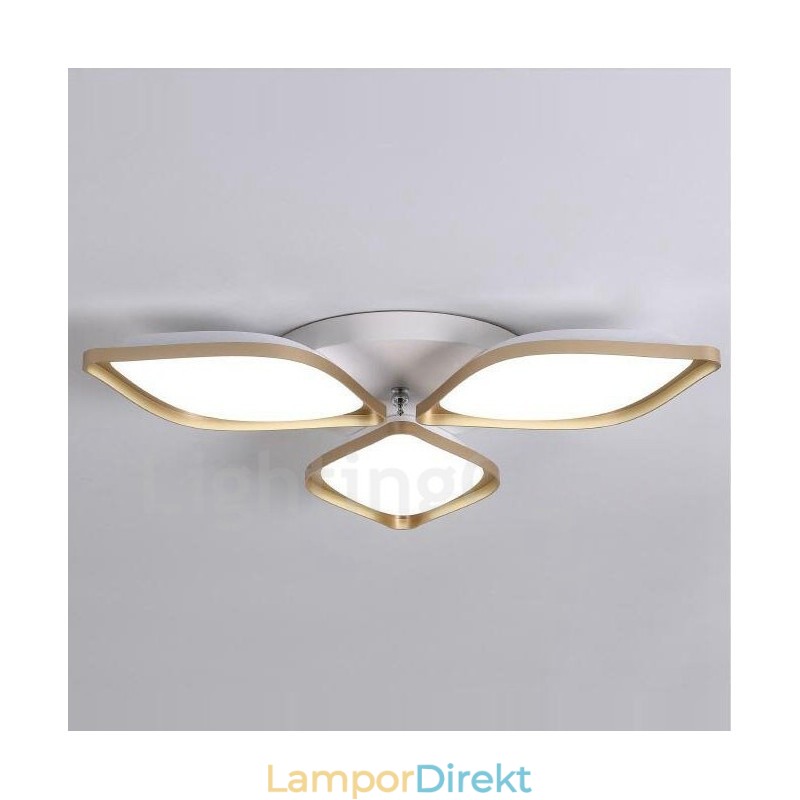 3 Ljus Modern Samtida Integrerad Metal Flush Mount Light