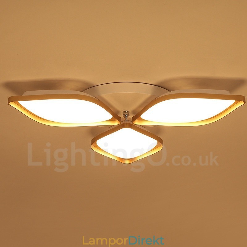 3 Ljus Modern Samtida Integrerad Metal Flush Mount Light