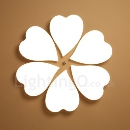 6 Ljus Modern Samtida Integrerad Metall Flush Mount Light