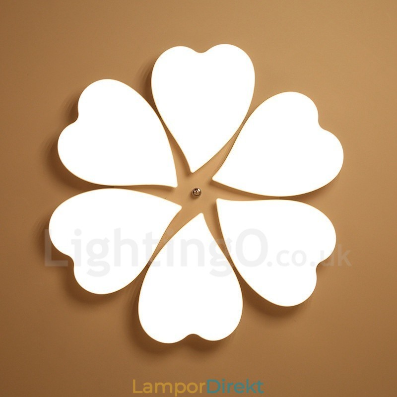 6 Ljus Modern Samtida Integrerad Metall Flush Mount Light