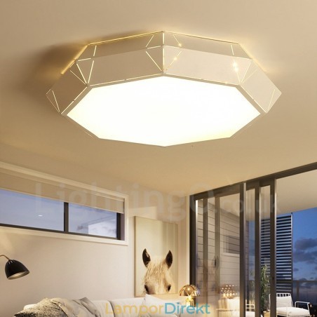 Modern Och Modern Integrerad Metalllampa För Infälld Montering Modern Och Modern Integrerad Metalllampa För Infälld Montering