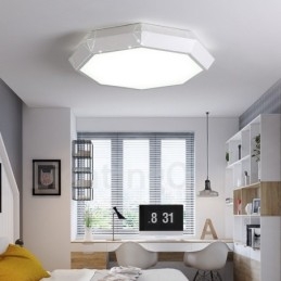 Modern Och Modern Integrerad Metalllampa För Infälld Montering