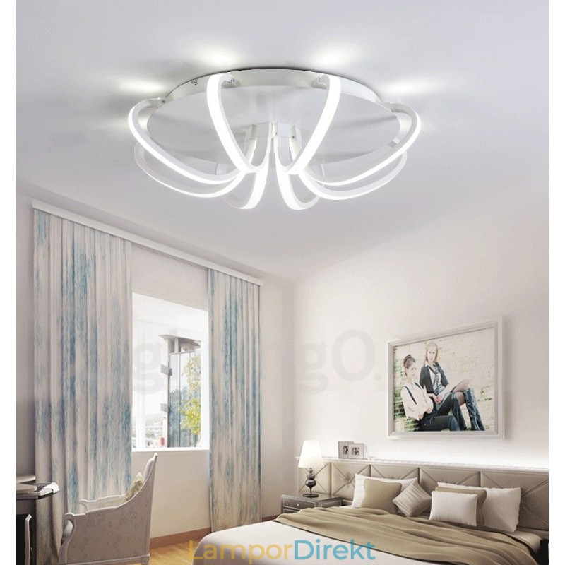 Modern Och Modern Integrerad Metalllampa För Infälld Montering