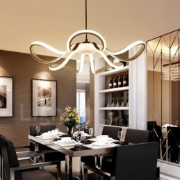 Modern Och Modern Integrerad Metalllampa För Infälld Montering