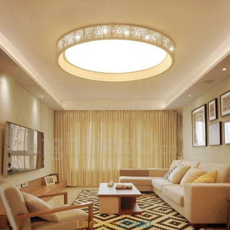 Modern Och Modern Integrerad Metalllampa För Infälld Montering