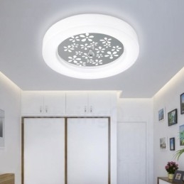 Modern Och Modern Integrerad Metalllampa För Infälld Montering