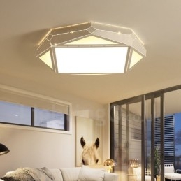 Modern Och Modern Integrerad Metalllampa För Infälld Montering