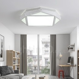 Modern Och Modern Integrerad Metalllampa För Infälld Montering
